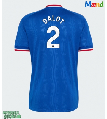 Manchester United Diogo Dalot #2 Replika Udebanetrøje 2026-27 Kortærmet